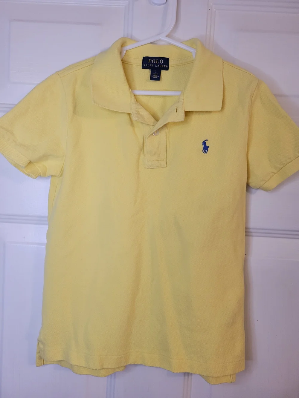 Polo by Ralph Lauren Lemon Yellow Boy's Classic Polo